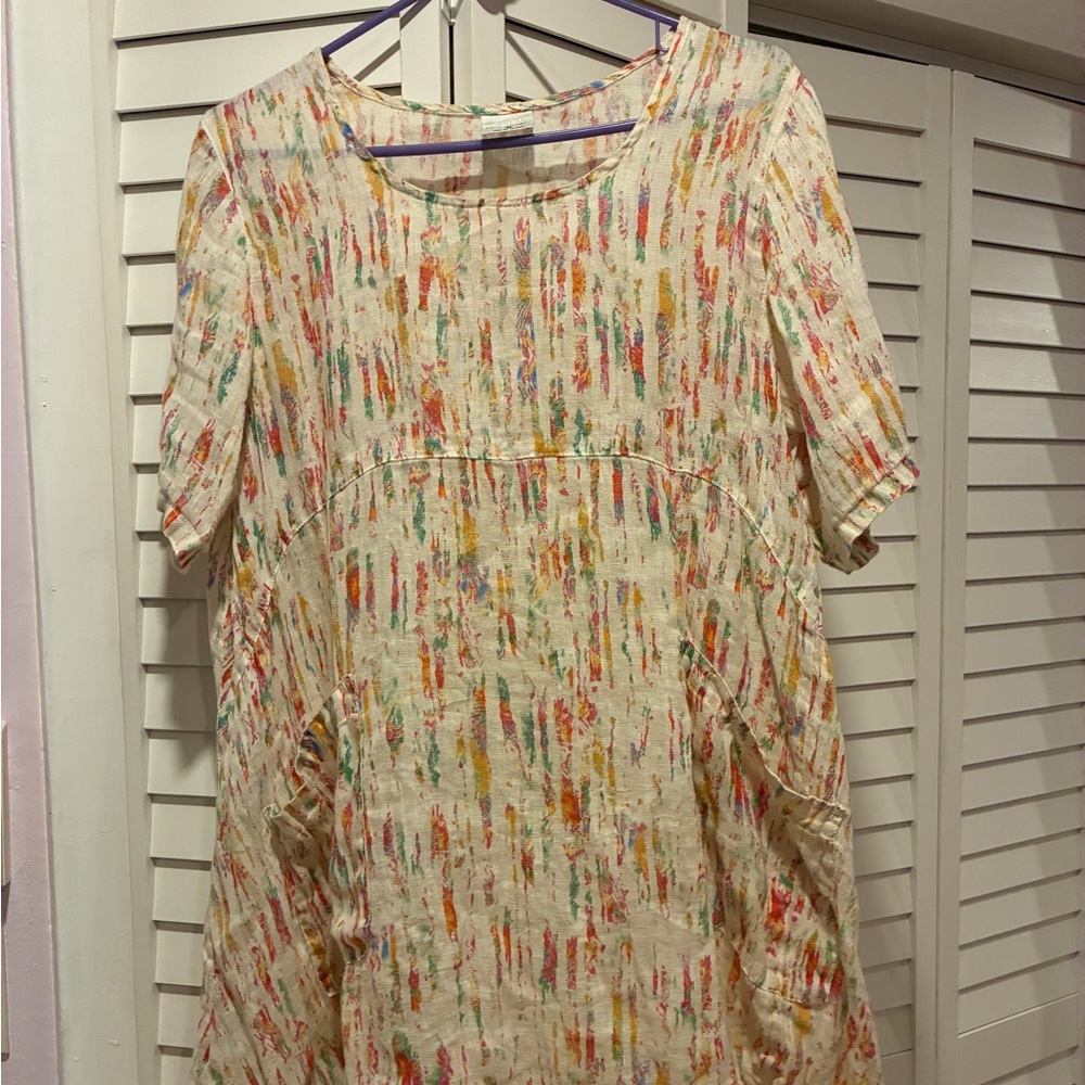 Colorful Midi Dress